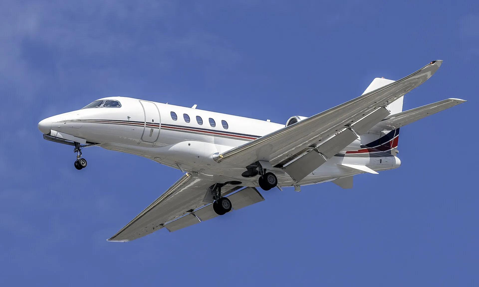 Cessna Citation Latitude en vol